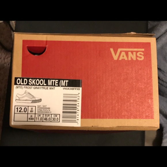 Vans old Skool MTE waterproof size 12 - Picture 4 of 4
